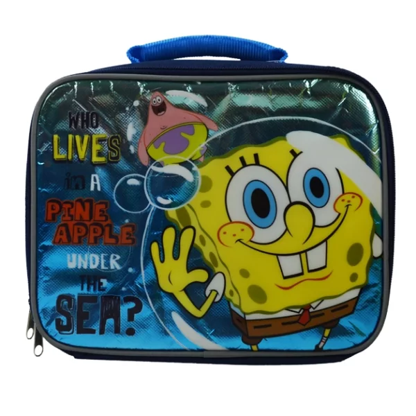 3d packing spongebob lunch bags