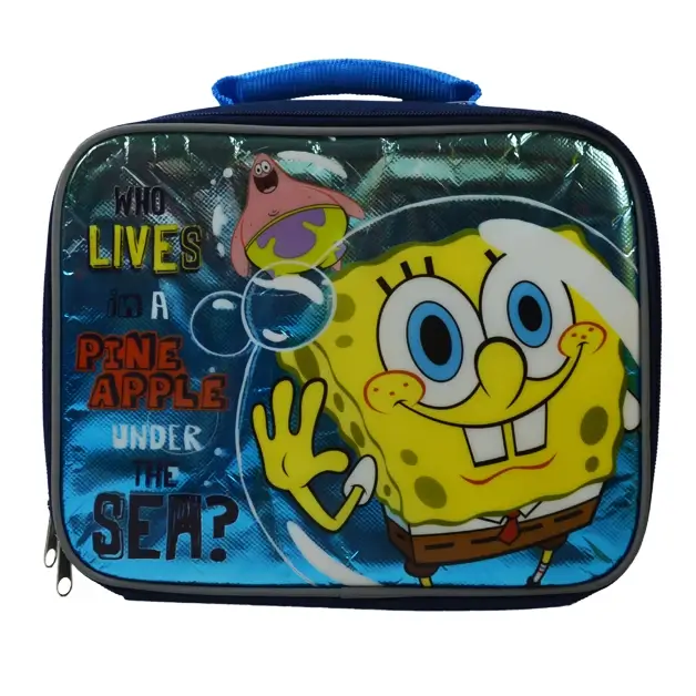 3d packing spongebob lunch bags