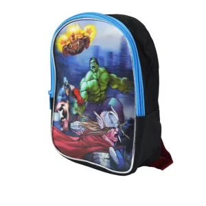 avengers pvc print school bags for kids