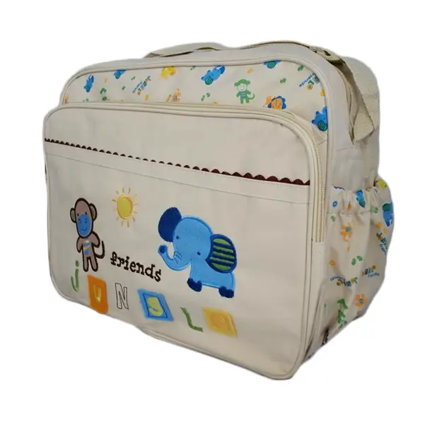 beige cute baby diaper bags