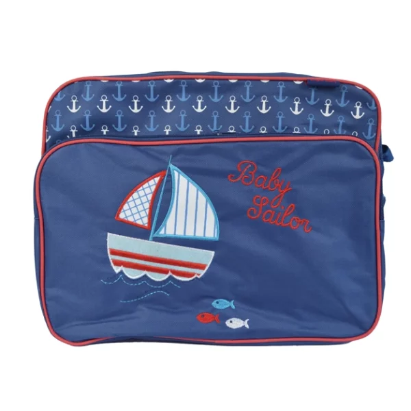 Bordado de bordado bolsas para pañales a medida para bebés