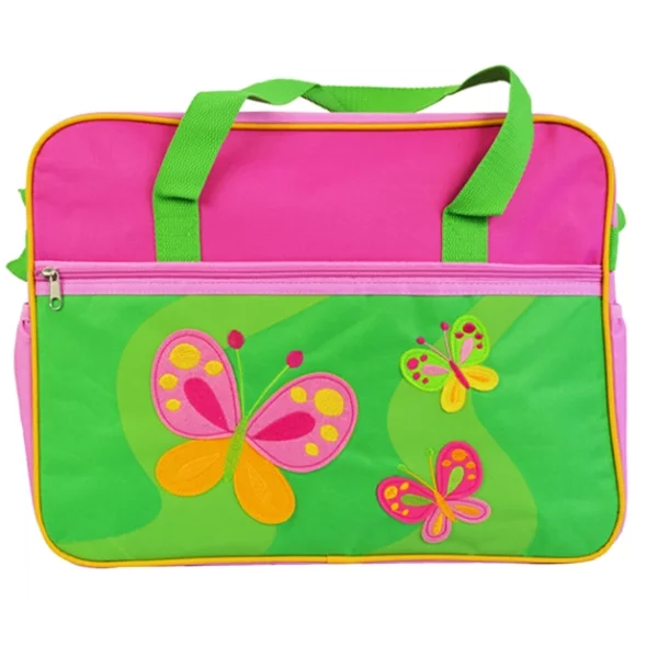 butterfly embroidery animal diaper bags