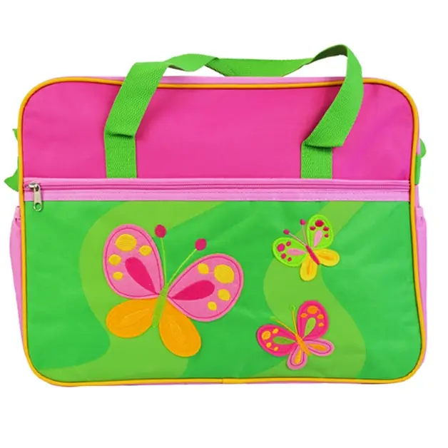 butterfly embroidery animal diaper bags