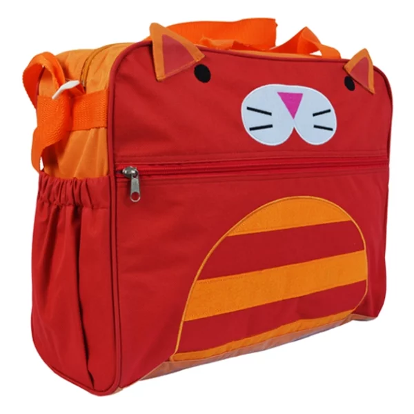 cat animal shape diaper bags front