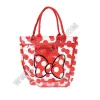 clear plastic beach bag with tote