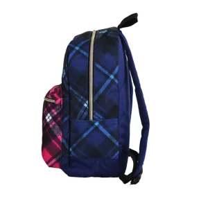 colorful plaid backpack bags