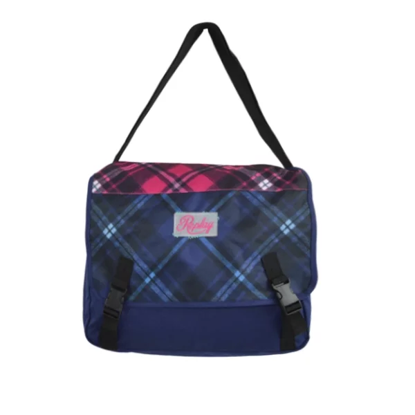 colorful plaid messenger bags for school