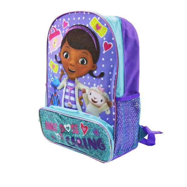 doc mcstuffins children school bags
