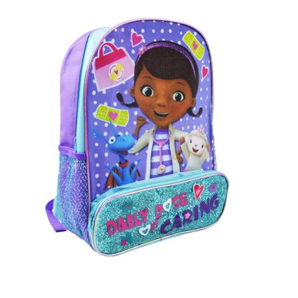 doc mcstuffins children school bags