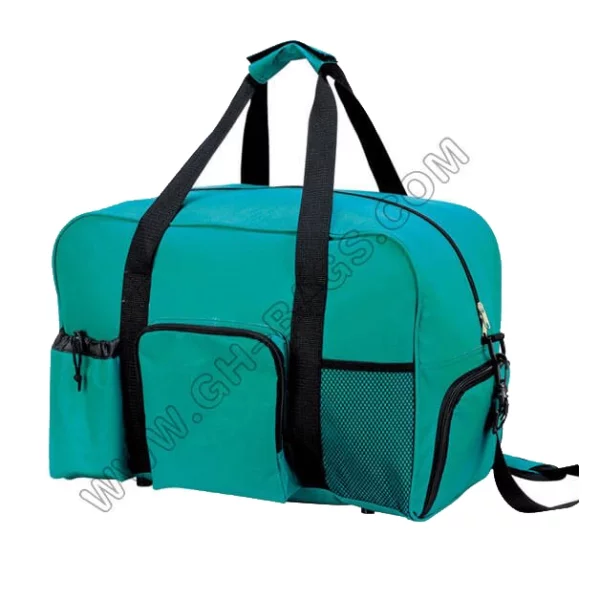 duffle bags with insulated bottle holder