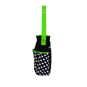 duo essential shoulder dot print diaper bags