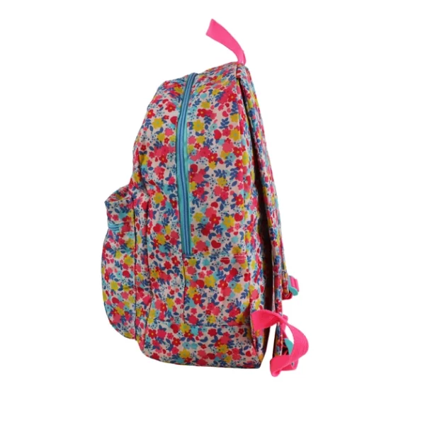 fashion backpack bags with flower print