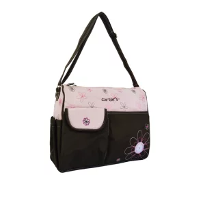 flower embroidery carter diaper bags