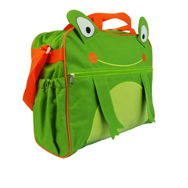 frog animal shape diaper bags