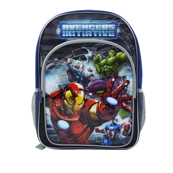 junior avengers cartoon school bags