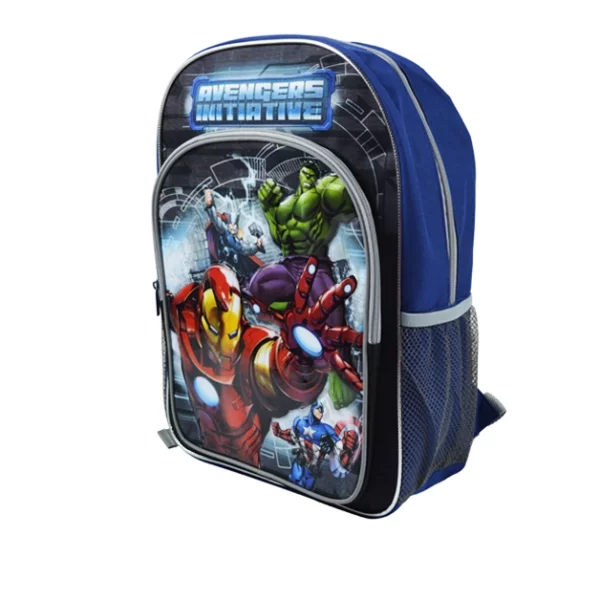 junior avengers cartoon school bags