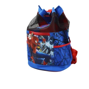 pvc mesh drawstring backpack bags