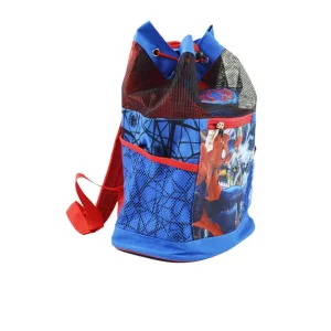 pvc mesh drawstring backpack bags