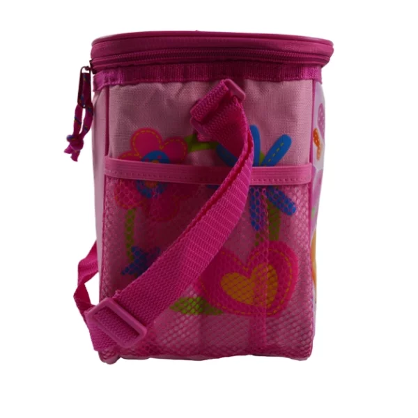 pink student cooler lunch bags