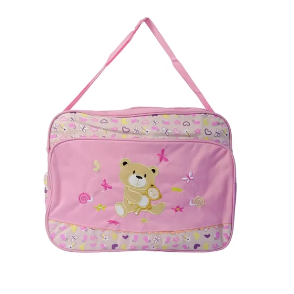 pink baby bear diaper bags for girls