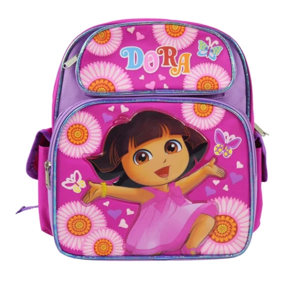 pink cute dora school bags