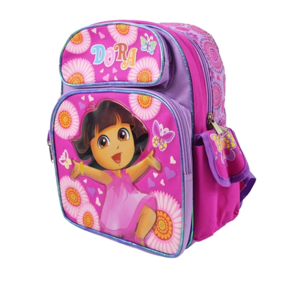 pink cute dora school bags