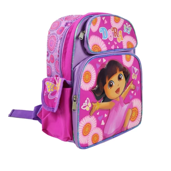 pink cute dora school bags