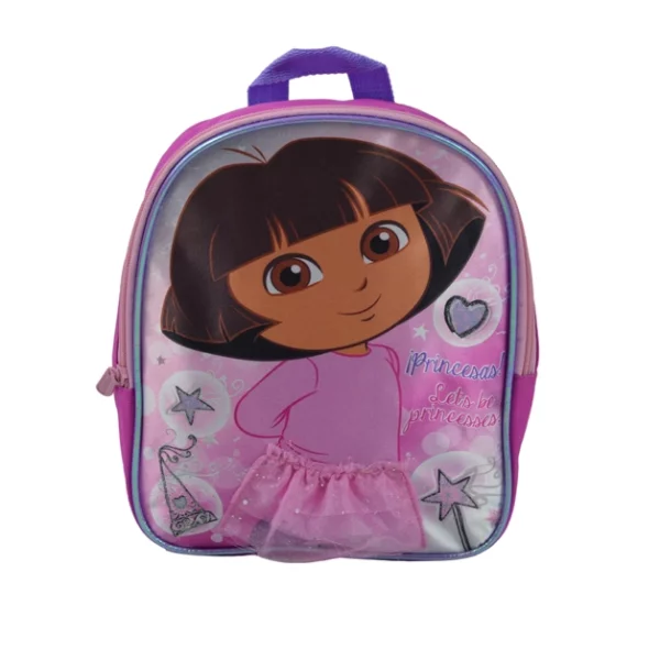 pink dora preschool bags