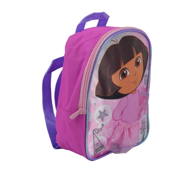 pink dora preschool bags