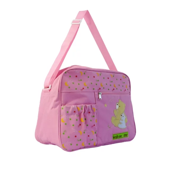 pink wish on star mummy diaper bags for baby