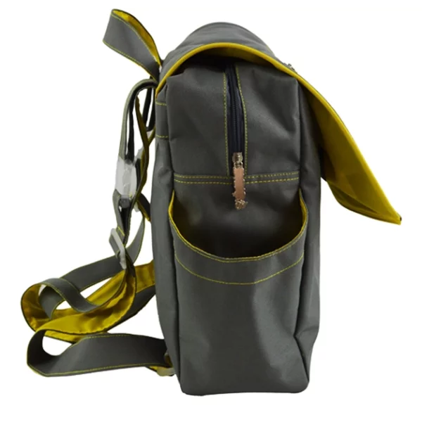 polyester backpack diaper bags side