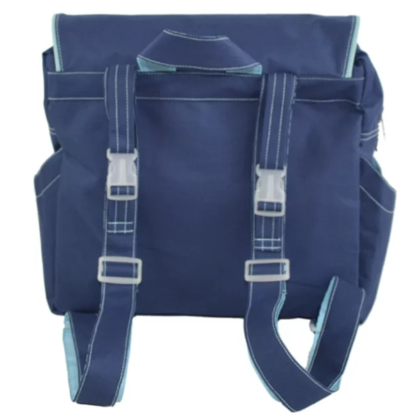 polyester backpack diaper bags with stroller holder back