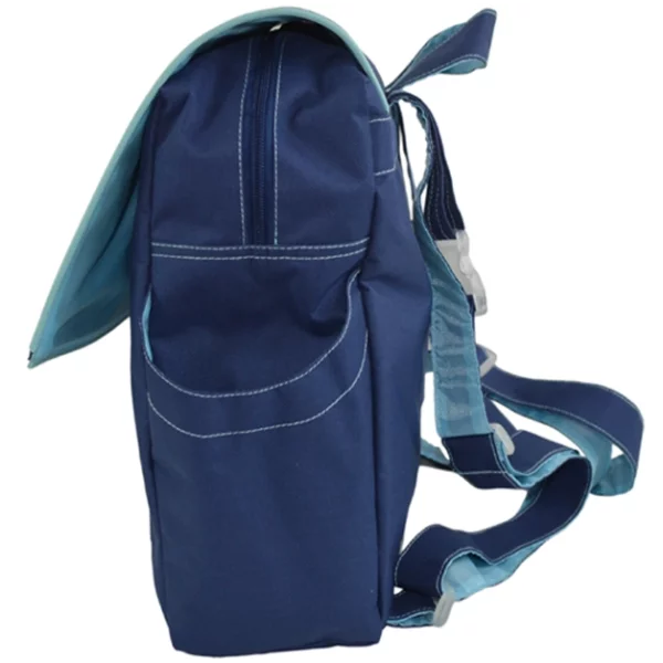 polyester backpack diaper bags with stroller holder side2