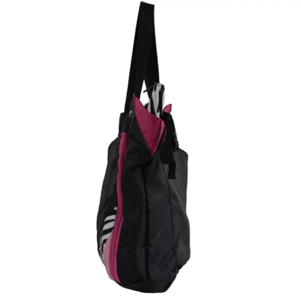 polyester changing bags with stroller holder side2