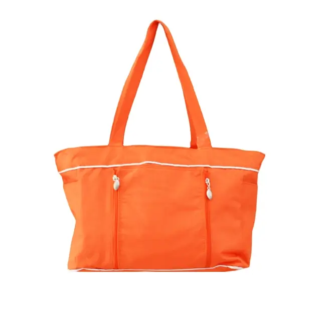 polyester tote diaper bag with change mat