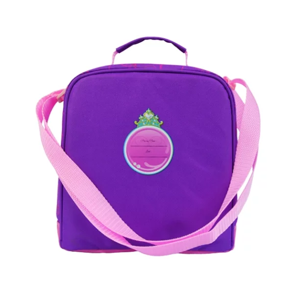 princess kids school lunch bags