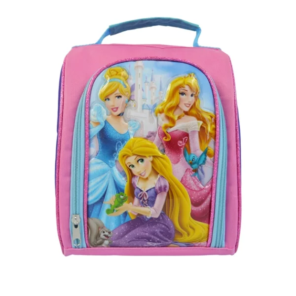 princess kids school lunch bags for girls