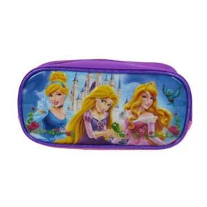 Princess crianças sacos de lápis escolares para meninas