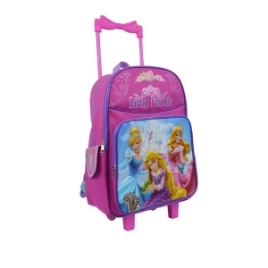 princess kids trolley school bags for girls