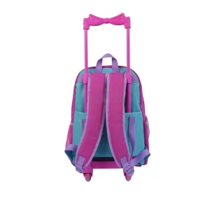 princess kids trolley school bags for girls