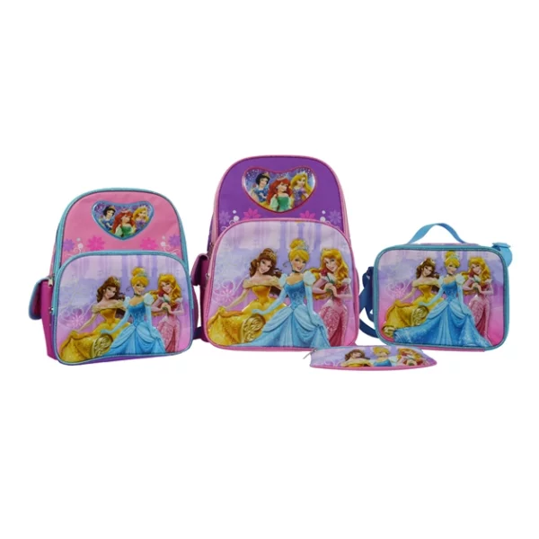 princess set school bags for children