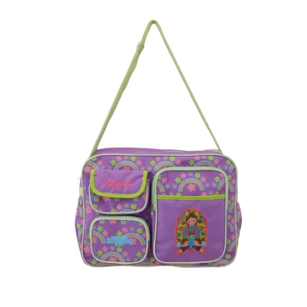 purple high quality nappy bags for mother