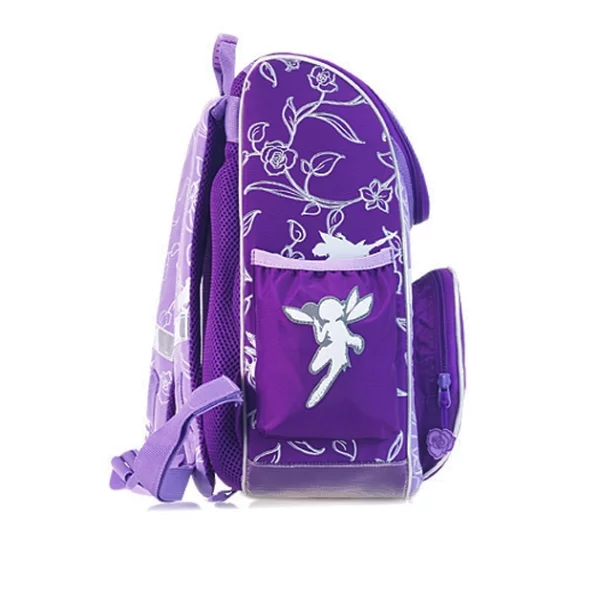 purple fairies primary back to school backpack bags