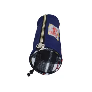 roll up plaid pencil cases