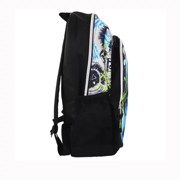 sliver zipper 3d animal print backpacks