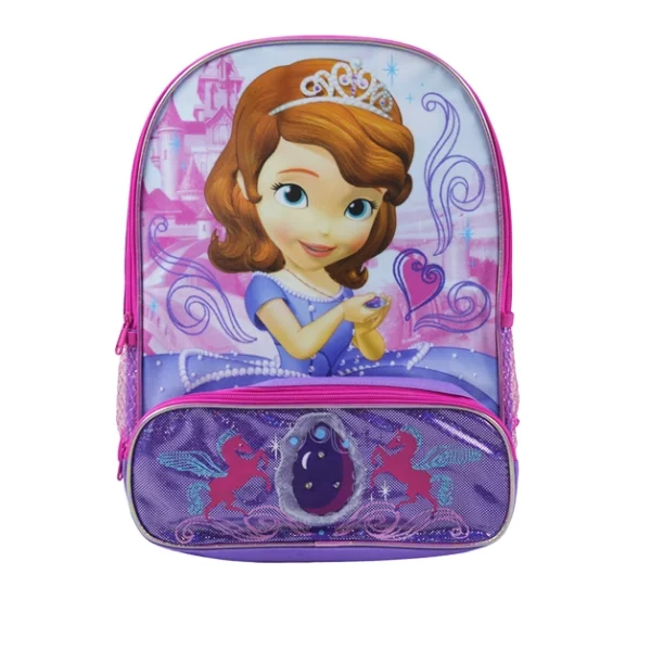 sofia cartoon school bags