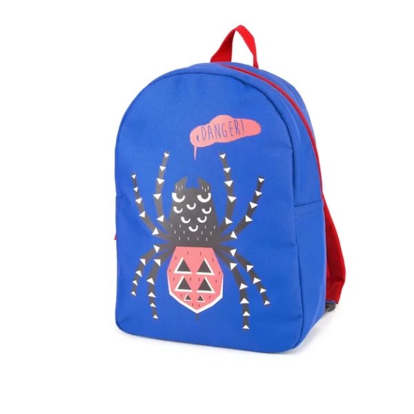 Bolsas de mochila para niños con estampado de araña