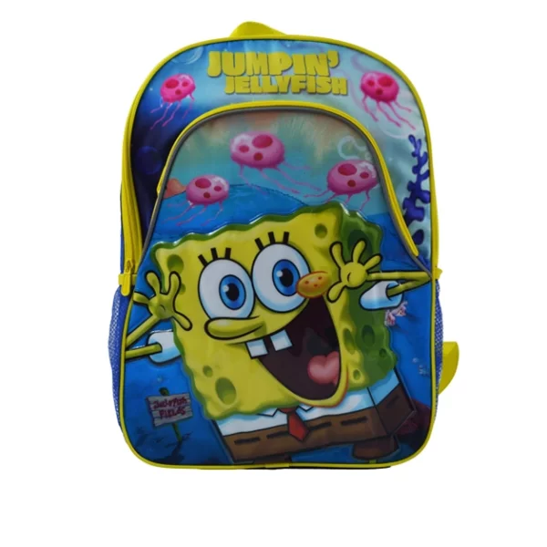 spongebob children cartoon school bags