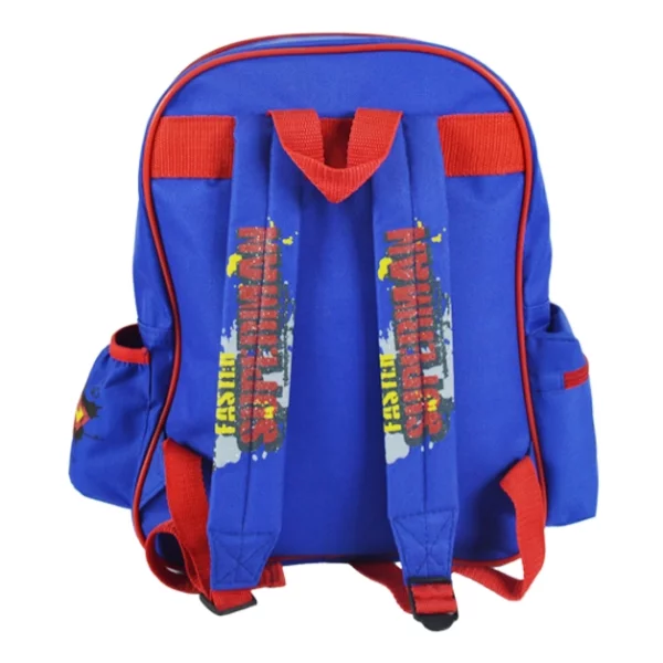 superman 3d pvc print preschool bags