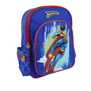 superman 3d pvc print preschool bags